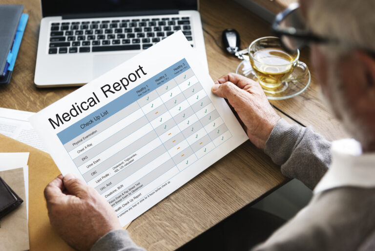 gamca medical test medical report