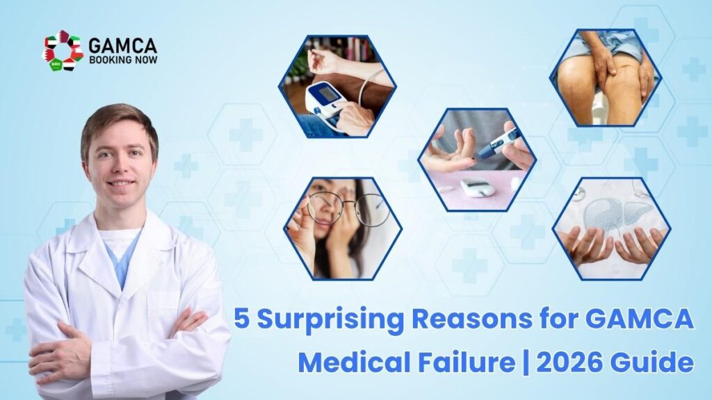 Reasons for people failing their GCC medical test.