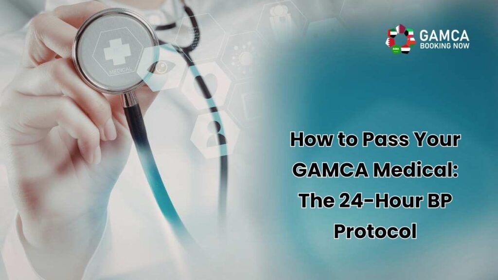 GAMCA medical tips about BP and the necessity of rest.